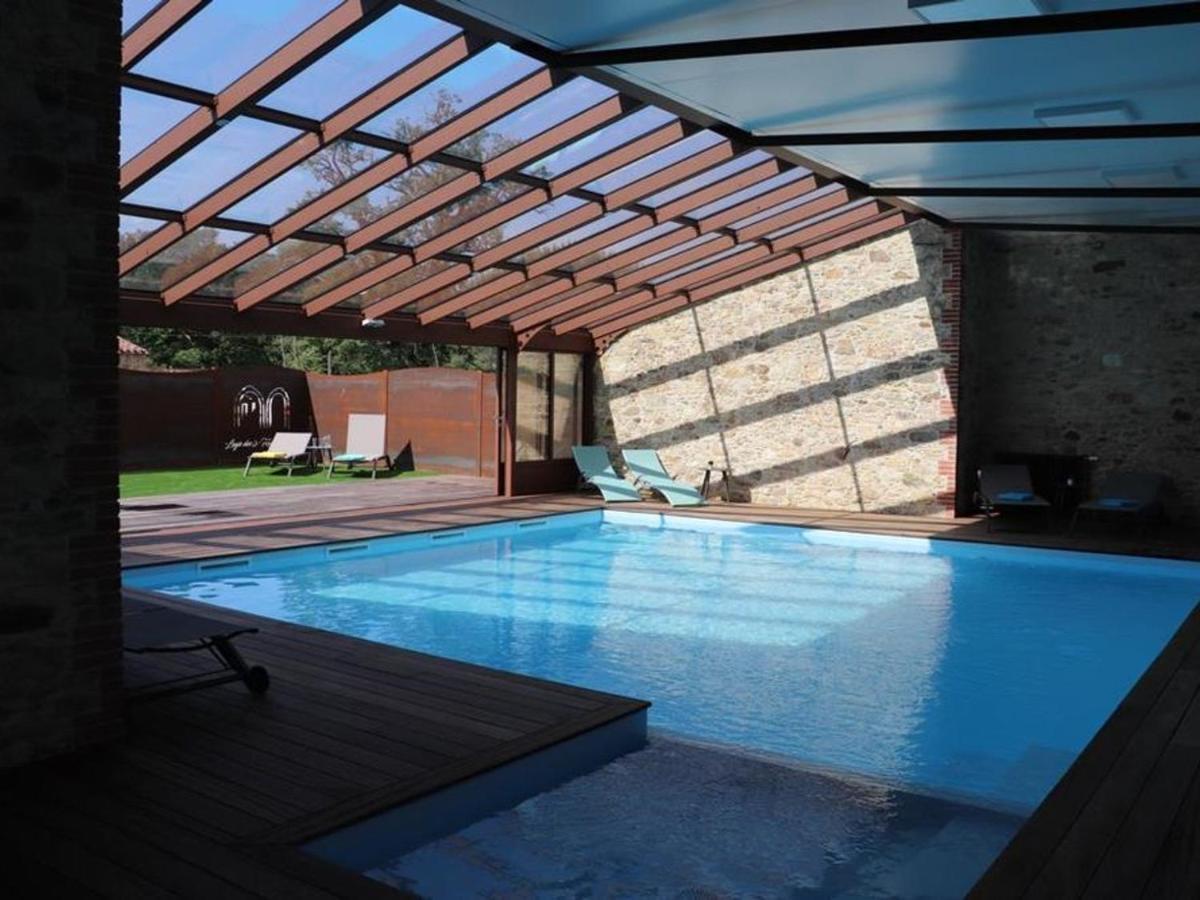 Gite 18Eme Renove Avec Piscine Couverte, Terrasse, Loisirs Et Wifi - 6 Pers. - Fr-1-426-432 Les Herbiers Dış mekan fotoğraf